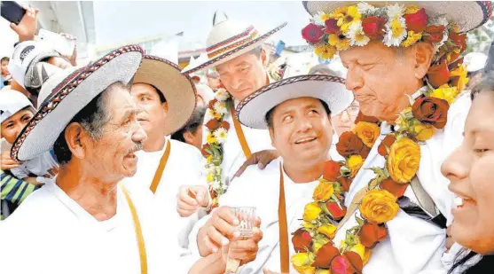  ?? ARIANA PÉREZ ?? El abanderado de Morena inició gira por municipios de Chiapas.