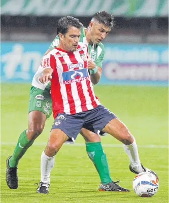  ?? GUILLERMO OSSA / ADN ?? Sebastián Hernández, volante ofensivo del Junior, sería uno de los titulares para esta noche.