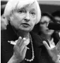  ?? PHOTO: REUTERS ?? Janet Yellen said rates are likely to rise faster this year as the economy for the first time in her tenure appears clear of any imminent hurdles at home or abroad