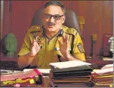  ?? ANSHUMAN POYREKAR/HT ?? Phansalkar took over the reins as CP at a difficult time when two of his predecesso­rs had a run-in with the law.