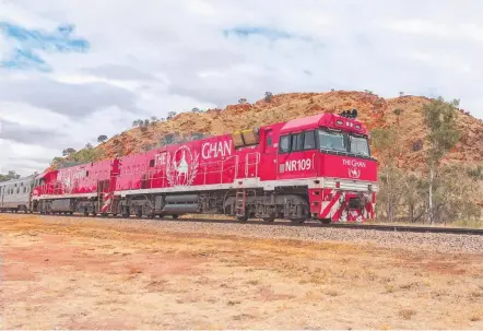  ??  ?? A riveting scene from SBS show The Ghan: Australia’s Greatest Train Journey, which will screen for 17 hours this weekend.