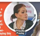  ??  ?? Priscilla Presley