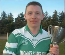  ??  ?? Cathal Cronin was part of the Kanturk team that played Millstreet in the four game Duhallow JAHC quarter-final marathon in 1998. Four years later, Cathal captained Kanturk to land outright Duhallow championsh­ip honours.