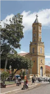  ??  ?? Igreja matriz de Nossa Senhora da Conceição, em Areia