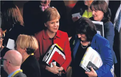  ?? Picture: Getty. ?? First Minister Nicola Sturgeon after Tuesday’s referendum vote.