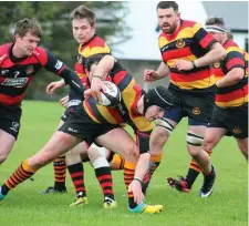  ??  ?? Sligo’s Sean Wynne in possession.