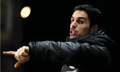  ??  ?? Mikel Arteta has a agreed a contract with Arsenal, believed to run until 2023. Photograph: Justin Setterfiel­d/Getty Images