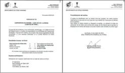  ??  ?? CIRCULAR. Esta es la circular 39 que la RFEF mandó el 31 de enero.