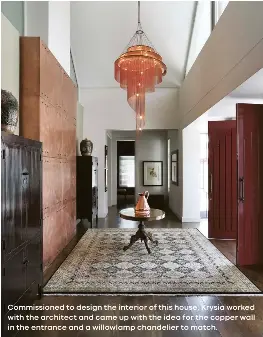 Interior designer Krysia Back’s work always resonates with the ...