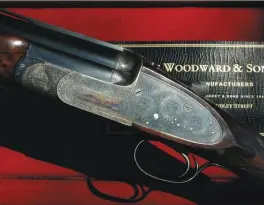  ??  ?? Le superposé Woodward, né en 1913 et dont la production cessa en 1948, est de facto un pur produit des grandes années.