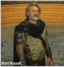  ??  ?? Kurt Russell,.