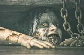  ?? Tristar Pictures ?? JANE LEVY stars in the remake of the cult zombie classic “Evil Dead.”