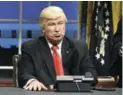  ?? Pictures: Supplied ?? Alec Baldwin in full Trump bluster.