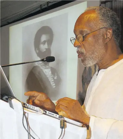  ?? ?? Herbie Miller, cultural historian and director/curator of the Jamaica Music Museum