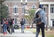  ?? JOE RONDONE/USA TODAY NETWORK ?? Florida A&M University is encouragin­g its students to get tested for COVID-19 when they arrive on campus.