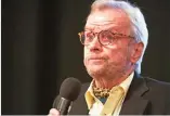  ??  ?? This file photo taken on February 03, 2017 shows director John G Avildsen speaking onstage at a screening of 'John G. Avildsen: King of the Underdogs'. — AFP