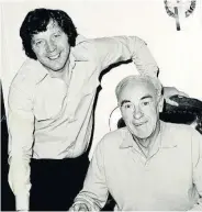  ??  ?? Bosses Alex Smith and Bob Shankly