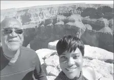  ??  ?? A photo of Essie Parks-Ewing and her father Donald Parks is happier times. Parks was killed during a home invasion earlier this week