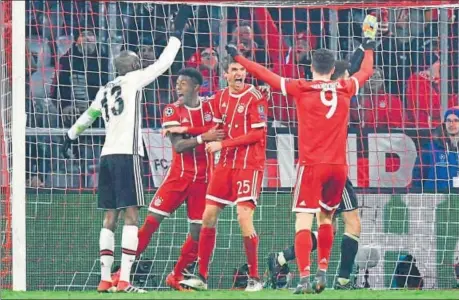  ?? AFP ?? Bayern Munich might be steaming towards a sixth straight Bundesliga title, but success in Europe seems to be eluding them.