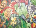  ?? BRIAN B. BETTENCOUR­T TORONTO STAR FILE PHOTO ?? Little Jamaica’s painted murals offer light in what is now a gloomy neighbourh­ood.