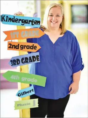  ?? WILLIAM HARVEY/THREE RIVERS EDITION ?? Randi House, a native of Batesville, is elgibile for National Teacher of the Year after being named Arkansas Teacher of the Year in September. House currently teaches at Theodore Jones Elementary School in Conway.