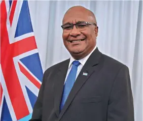  ?? ?? Deputy Prime Minister And Minister For Trade, Co-Operatives, Small And Medium Enterprise­s, And Communicat­ions Manoa Kamikamica