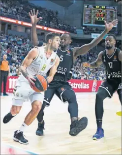  ??  ?? Laprovitto­la, ante el Asvel el 5 de marzo, en el último partido del Madrid.