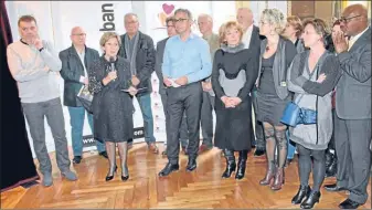  ??  ?? Brigitte Barèges, Bernard Pécou et Laurent Restoul ont lancé le onzième marathon de Montauban