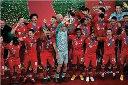  ?? Karim Jaafar/AFP ?? Bayern Munique venceu o Tigres e conquistou quarto título mundial, mantendo domínio europeu na competição