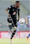  ?? MUZI NTOMBELA Backpagepi­x ?? CAN Thembinkos­i Lorch find the back of the net for Orlando Pirates against Royal AM tonight?