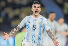  ?? ?? Leandro Paredes. Su continuida­d en el PSG no está confirmada.