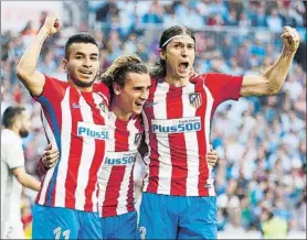  ?? FOTO: J.A.S. ?? Antoine Griezmann le ha marcado al Madrid en dos de los últimos tres duelos