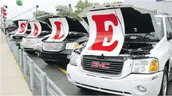  ??  ?? Light truck sales grew 13.9 per cent this June compared to June 2015, thanks to low gas prices and interest rates.