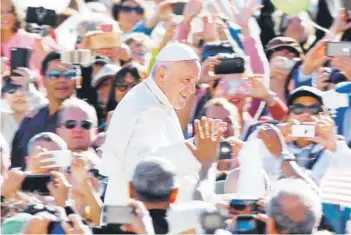  ??  ?? ► El Papa Francisco en el Vaticano, el pasado 20 de septiembre.