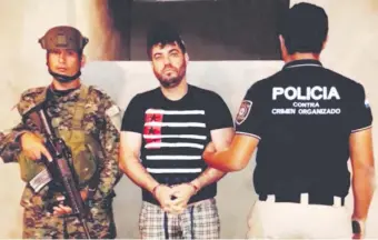  ??  ?? El brasileño Kelvis Fernando Rodrigues, alias “Cabelo mexicano”, fue capturado en el año 2018.