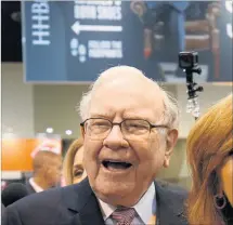  ?? [ Reuters ] ?? Starinvest­or Warren Buffett rät zu Ängstlichk­eit, wenn andere gierig sind.