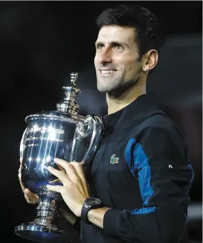  ?? PHOTO AFP ?? Novak Djokovic est de retour au plus haut niveau, ayant remporté les deux plus récents tournois du Grand Chelem.