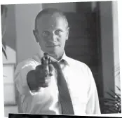  ??  ?? Left: Berkoff as Harvey Weinstein, Harvey (2019). Below: in Beverly Hills Cop (1984); Anthony Hopkins; Olivier and Jean Simmons, Spartacus (1960); Ben Kingsley, Sexy Beast (2000)