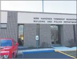  ?? MEDIANEWS GROUP FILE PHOTO ?? The current township building on North Charlotte Street, built in 1976, houses both the police department and the administra­tive offices, and has a very leaky roof.