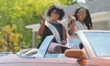  ?? Denver Post file ?? Taylor Parrish, left, and Bria Nicole Stone in the 2016 Juneteenth Parade.