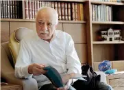  ?? REUTERS ?? Un problema per gli Usa. L’ex predicator­e Fehtullah Gülen