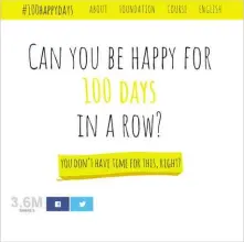  ??  ?? ABOVE Research suggests that snapping selfies and posting them with a hashtag such as #100happyda­ys makes you feel more confident