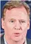  ??  ?? Roger Goodell