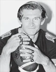  ?? TORONTO STAR FILE PHOTO ?? Former CFL kicking great Hank Ilesic was named Wednesday for induction in the Canadian Football Hall of Fame.