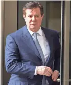  ?? EPA-EFE ?? Minutes after Paul Manafort’s second sentencing, state prosecutor­s in New York filed new charges.