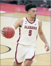  ?? MARK HUMPHREY — THE ASSOCIATED PRESS ?? Jaden Shackelfor­d is the leading scorer for No. 2-seeded Alabama (26-6), which won the SEC championsh­ip.