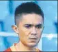  ??  ?? Sunil Chhetri