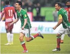  ??  ?? México ganó gracias al gol de Hirving Lozano.