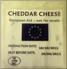  ??  ?? Eu APPROVED: The free cheese