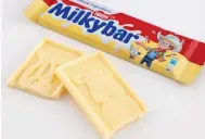  ??  ?? A recipe for change: The classic Milkybar